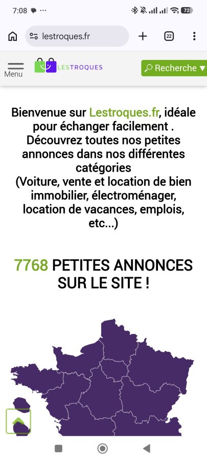 A VENDRE : Site de Petites Annonces Clé en Main – lestroques.fr (+7 700 annonces