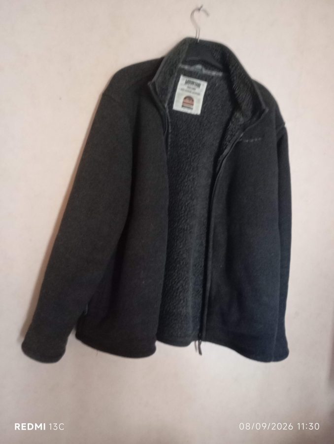 Veste Polaire zippée gris In Extenso XXL