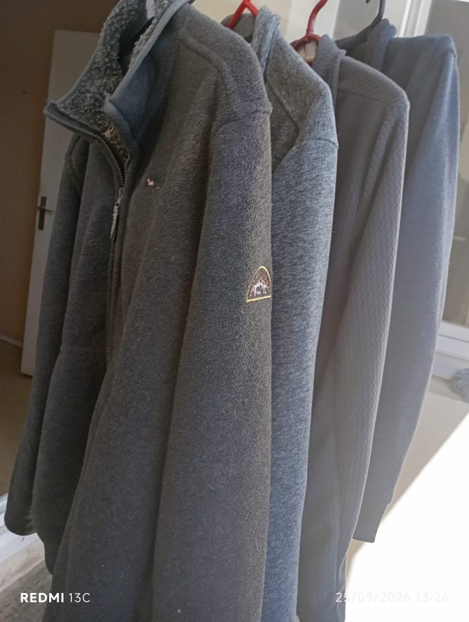 LOT 4 VESTES  AUTOMNE HIVER
