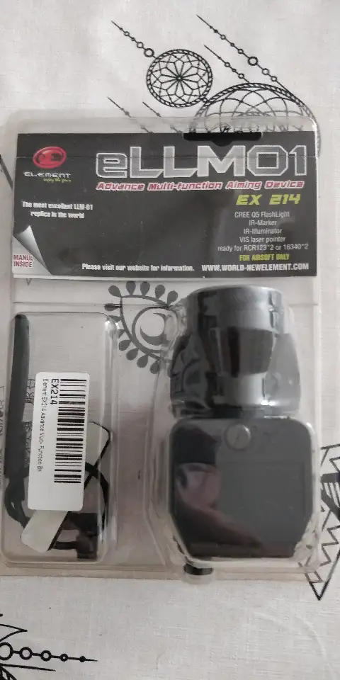 Lampe & laser module NLLM noir EX 214