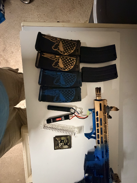 M4 colt blue fox