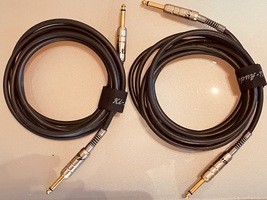 Lot de 2 cables Jack Males K.I Audio 6,35 mm - 20 €