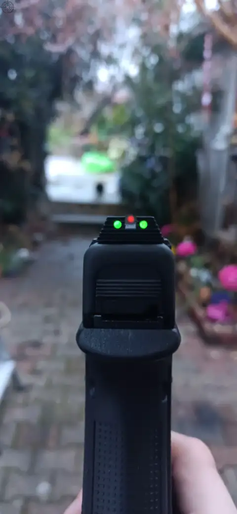 Ensemble Visée Fibre Optic | Glock [Rouge+Vert]