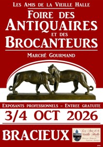FOIRE AUX ANTIQUAIRES - BROCANTEURS - MARCHE GOURMAND