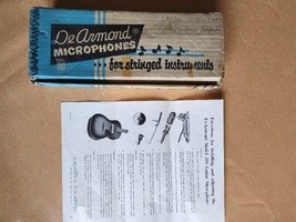 Micro vintage DeArmond model 210 - 350 €