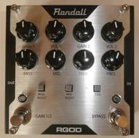 Vend pédale RANDALL RGOD - 2 channels preamp pedal - 170 €