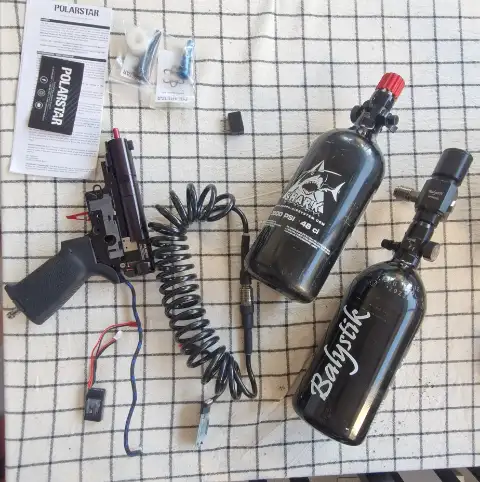 Polarstar Fusion Engine M4 Red Nozzle & Poppet + accessoires