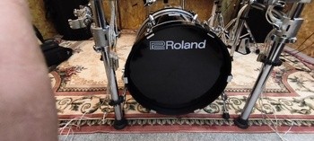 NEUF Kick ROLAND V-Drum KD18-BK 18" Pad Grosse Caisse Haut De Gamme - 620 €