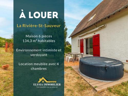 Maison 6 pièces 134,30 m2 LA RIVIERE-SAINT-SAUVEUR 14600