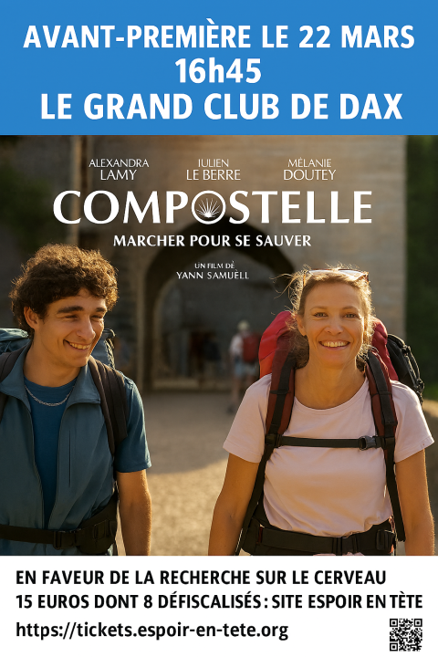 Le 22 mars avant première caritative COMPOSTELLE