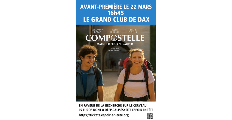 Le 22 mars avant première caritative COMPOSTELLE