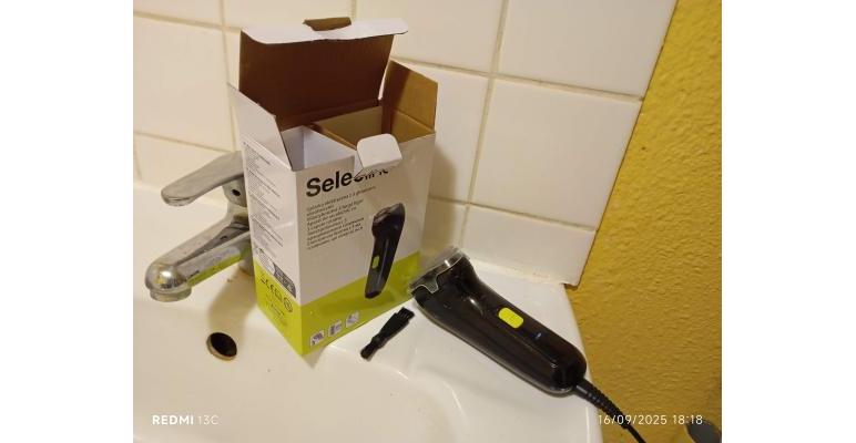 Rasoir électrique noir  Selecline